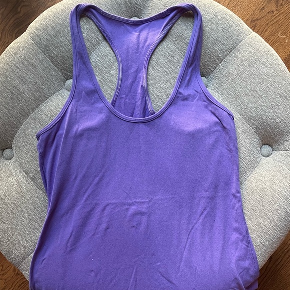 Lululemon Purple Racerback Tank - Picture 1 of 3